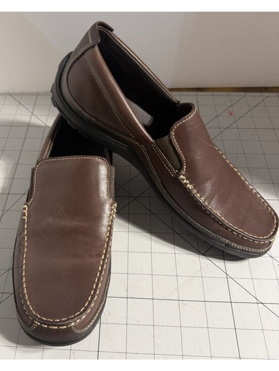 Cole Haan Brown Leather Slip On Loafers Men\'s Size 9M C04659 main image 5